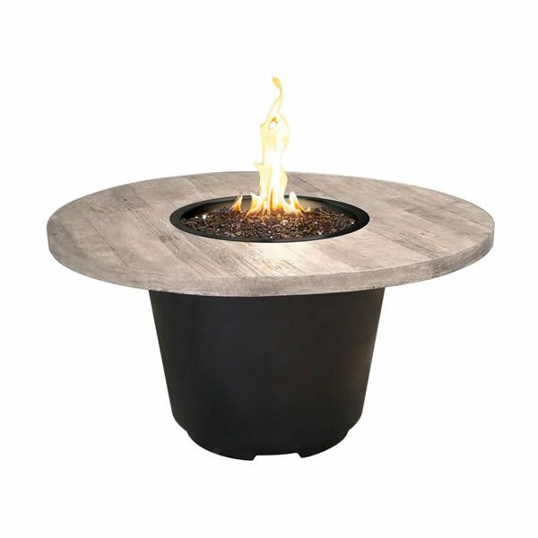 Silver Pine Cosmo Gas Fire Pit Table - Round image number 0