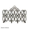Sienna Four Panel Arched Fireplace Screen image number 0