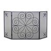 Elements 3-Panel Fireplace Screen