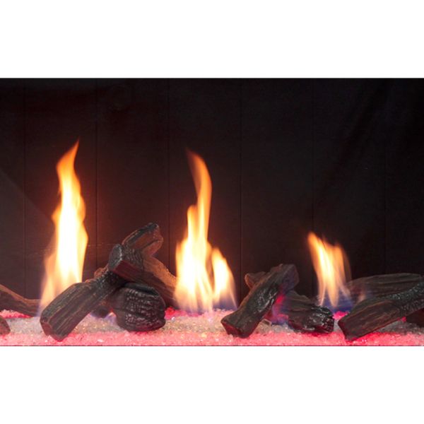 Plaza Single-Sided Glass Barrier Direct Vent Fireplace - 75" image number 4