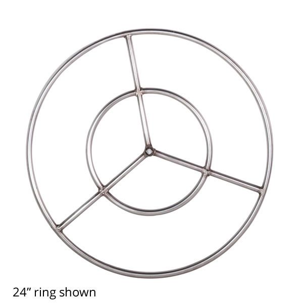 Stainless Steel Natural Gas Fire Ring Burner - 30" image number 0