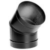 6 Diameter DuraVent DuraBlack Single-Wall Stove Pipe Components