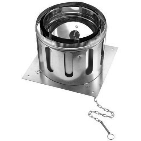 DuraChimney 10" Anchor Plate with Damper