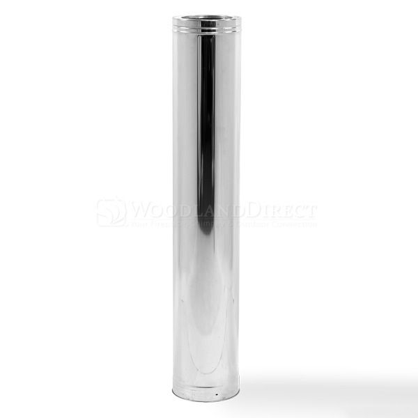 8" Diameter Champion Stainless Steel Chimney Pipe - 48"