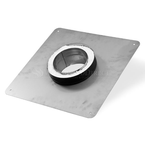 8" Diameter Champion Stainless Steel Transition Plate