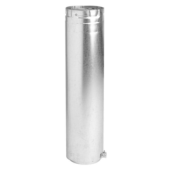 Metal-Fab 10" Diameter Adjustable Chimney Flue - 18"