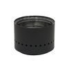 Metal-Fab 8" Double Wall Black Stove Pipe - 8" Adapter