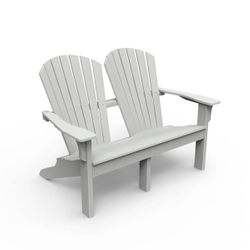 Seaside Casual Adirondack Shellback Love Seat