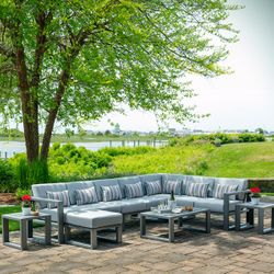 Seaside Casual 9 piece MIA Sectional Set