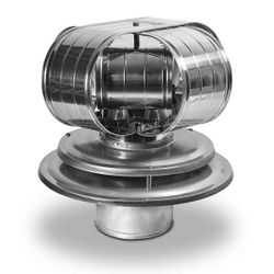 Vacu-Stack Air Cooled Stainless Steel Chimney Cap