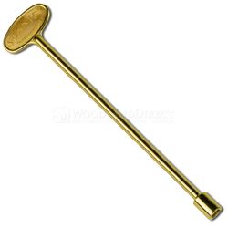 12" Universal Gas Key - Brass