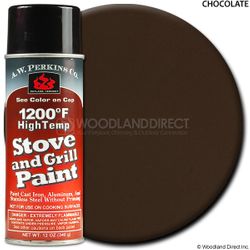 1200º  Chocolate Stove Paint-12 oz Spray On