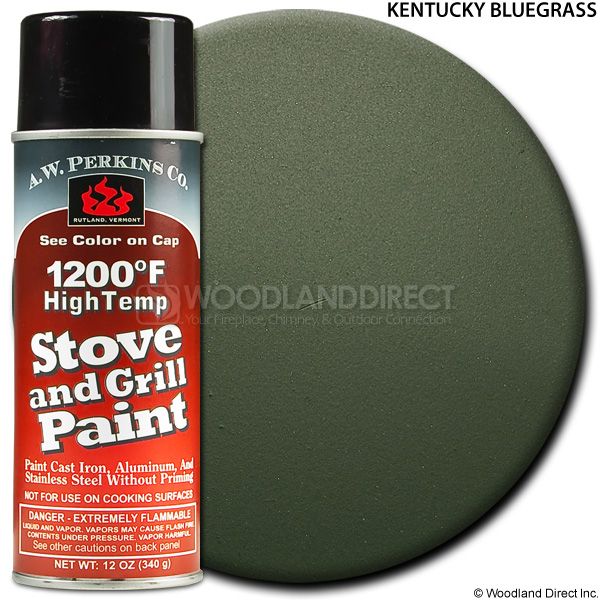 A.W. Perkins Kentucky Bluegrass Spray On Stove Paint - Large image number 0