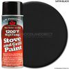 A.W. Perkins Satin Black Spray On Stove Paint - Large