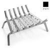 Lumino Stainless Steel Ember Lifetime Fireplace Grate - 22" image number 0