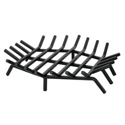 24" Hex Shape Outdoor Fireplace Grate