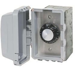 240V Infratech In-Wall Single Regulator Box with Cover
