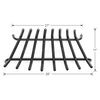 Oxford 1/2" Steel Zero Clearance Fireplace Grate - 25" image number 4