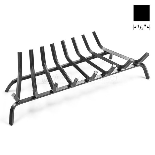 Oxford 1/2" Steel Zero Clearance Fireplace Grate - 25" image number 3