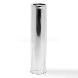 6" Ventis 304L Stainless Steel Chimney Pipe - 36" length