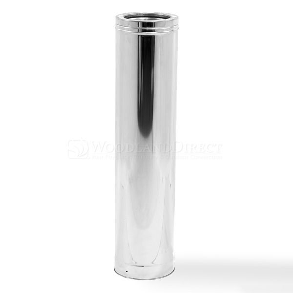 6" Diameter Champion 304L Stainless Steel Chimney Pipe - 36" image number 0