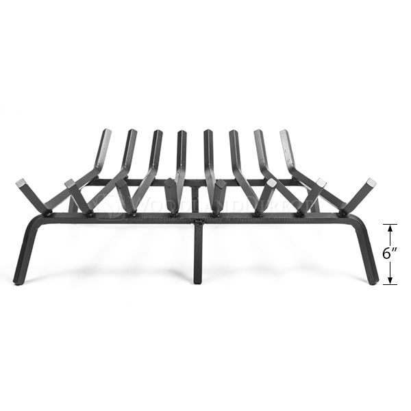 28" Oxford Fireplace Grate - 5/8" Steel