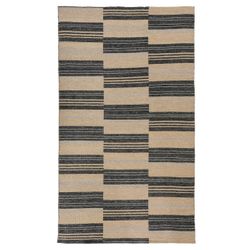 Indoor/Outdoor Colton Stripe Charcoal Rug - 8' x 10'