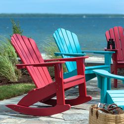 Seaside Casual Coastline Harbor View Rocker