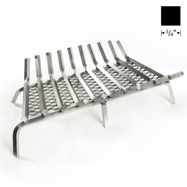 Lumino Stainless Steel Ember Lifetime Fireplace Grate - 35" image number 0