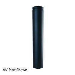 48" Painted Direct Vent Pipe - 5" Dia