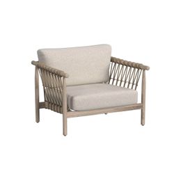 Leo Outdoor Accent Chair Taupe