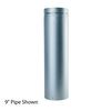 6" Unpainted Direct Vent Pipe - 5" Dia image number 0