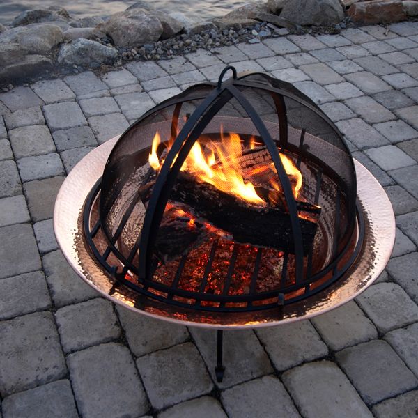 Spark Screen For Extra Large Fire Pit