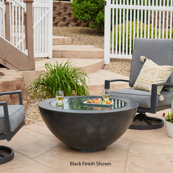 Cove Midnight Mist Gas Fire Bowl - 42" image number 3