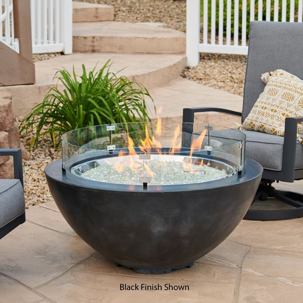 Cove Midnight Mist Gas Fire Bowl - 42" image number 4