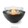 Cove Round Midnight Mist Manual Ignition Fire Bowl - 42"