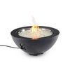 Cove Round Midnight Mist Manual Ignition Fire Bowl - 42"