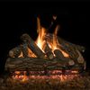 Country Oak Deluxe Vented Gas Log Set