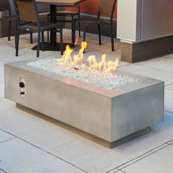 Cove Linear Gas Fire Pit Table - 54"