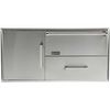 Coyote Storage Combo with Warming Drawer - 42"