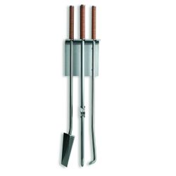 Conmoto Fireside Wall Mounted Tool Set by Peter Maly