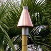Copper Cone Gas Tiki Torch image number 0
