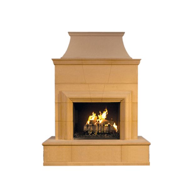 Cordova Vent Free Outdoor Gas Fireplace | Woodland Direct