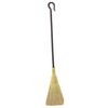 Corn Broom with Wrought Iron Hook - Long