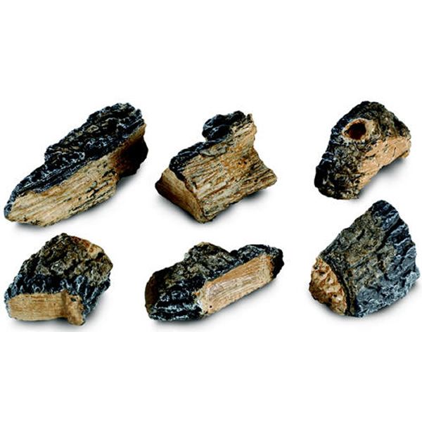 Charred Wood Chips - set of 6 image number 0