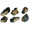 Charred Wood Chips - set of 6