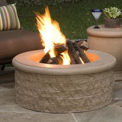 Chiseled Gas Fire Pit