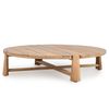 Aston Outdoor Round Coffee Table Natural - 65"