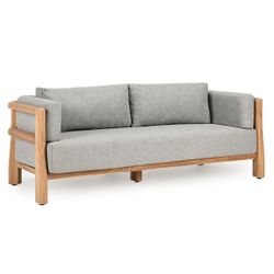 Aston Outdoor Sofa Natural/Gray