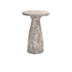 Collins Outdoor Accent Table Light Gray - 19"